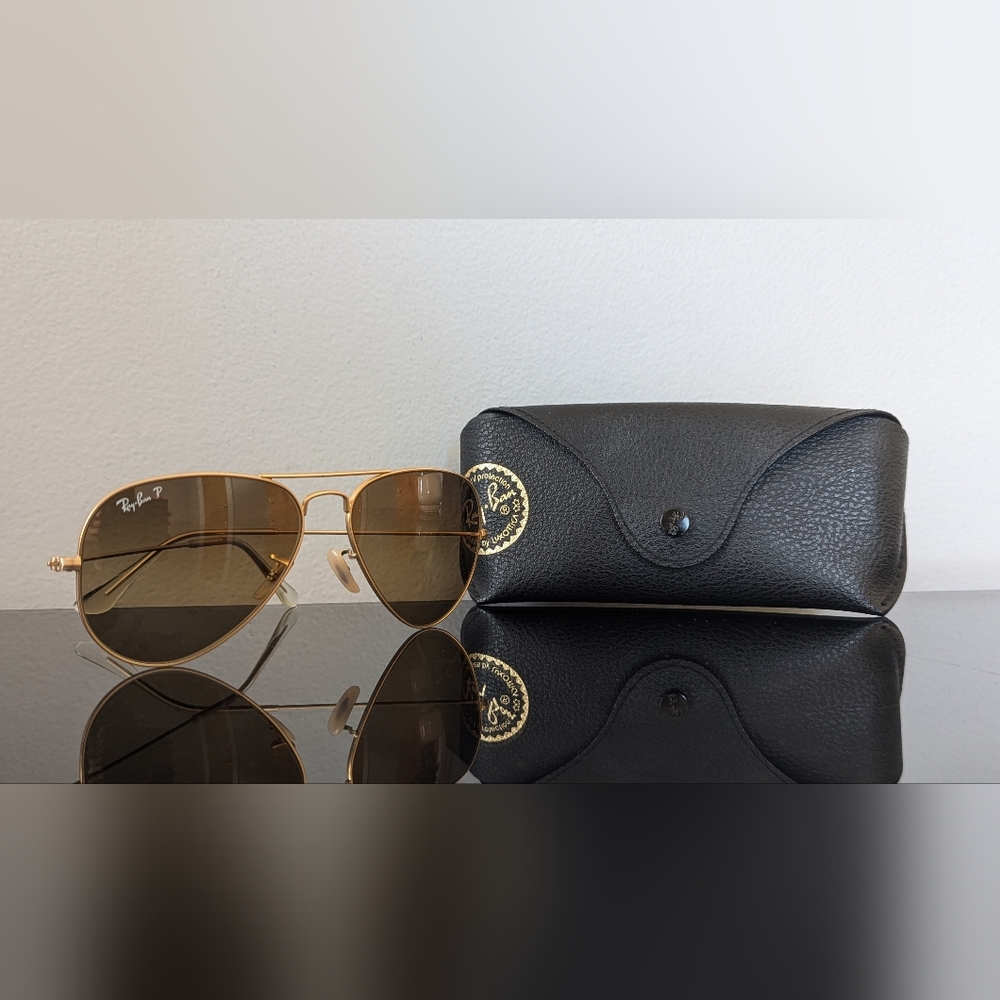 Ray-Ban Classic Aviator Gold Frames